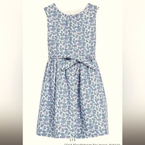 Mini Boden Vintage Cotton Dress in Blueberry -9/10